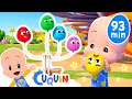 Cinco globitos bebé 🎈 y más canciones infantiles para bebés con Cleo y Cuquín