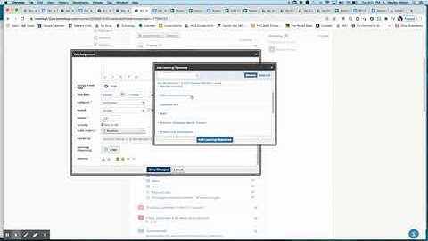 How to attach a Custom Learning Objective in Schoology
