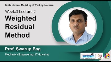 Lec 11 : Weighted residual method