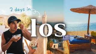 Ios, Greece 🇬🇷 | Mylopotas Beach, Greek Food &amp; Beautiful Sunsets (2-Day Travel Vlog)