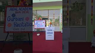 gurbani recitation competition among students of grade 2 #akalacademy #akalacademybhaidesa #gurbani