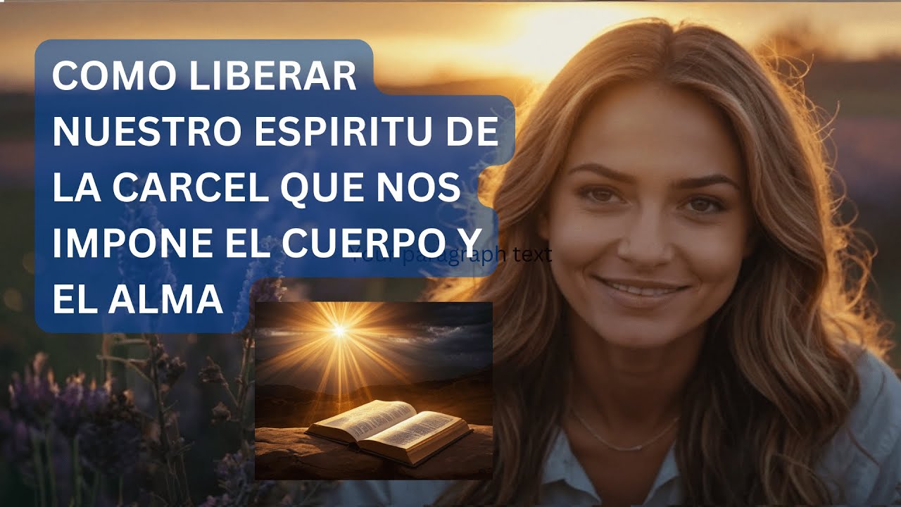 COMO LIBERAR NUESTRO ESPIRITU DE LA CARCEL QUE NOS IMPONE EL CUERPO Y
