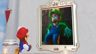 What Happens if Mario use the Secret Luigi Painting in Super Mario Odyssey?