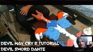 Devil May Cry 5 Cosplay Tutorial : Devil Sword Dante Pt.1