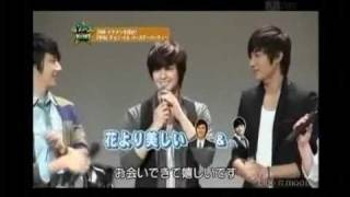 100912 Lee Min Ho & Kim Bum surprise visit to Jung Ilwoo Birthday