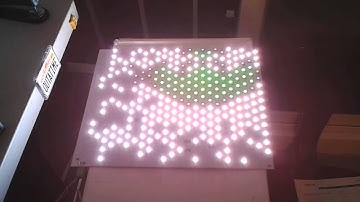 WS2812b small demo on PIC32MZ