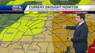 Moderate & Severe Drought Conditions Continue In South-Central PA