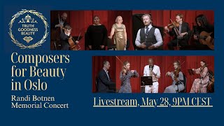 Composers for Beauty Concert - From the Together for Beauty Evening, May 01, 2025 in Oslo.
