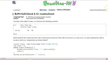 Building Java Programs Chapter 6 Self-Check 12 13 14 readme