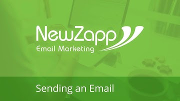 Sending an email with NewZapp