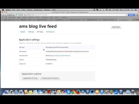 How to Create A Twitter Application