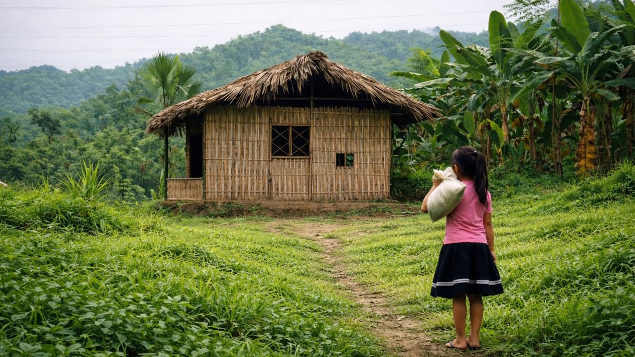 single mother was surprised to see her daughter again at her new home.