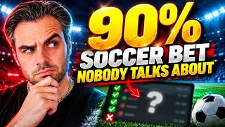 I Found A Soccer Bet That Wins 90% of the Time