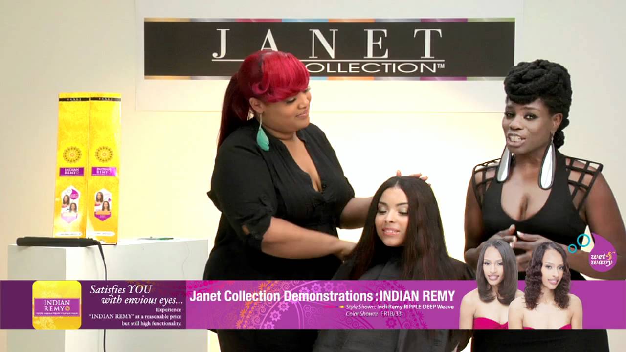 Janet Collection Indian Remy Demonstration Youtube