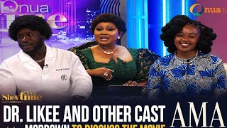 Dr. Likee and the cast join McBrown to discuss the movie AMA: A Mother’s Love.