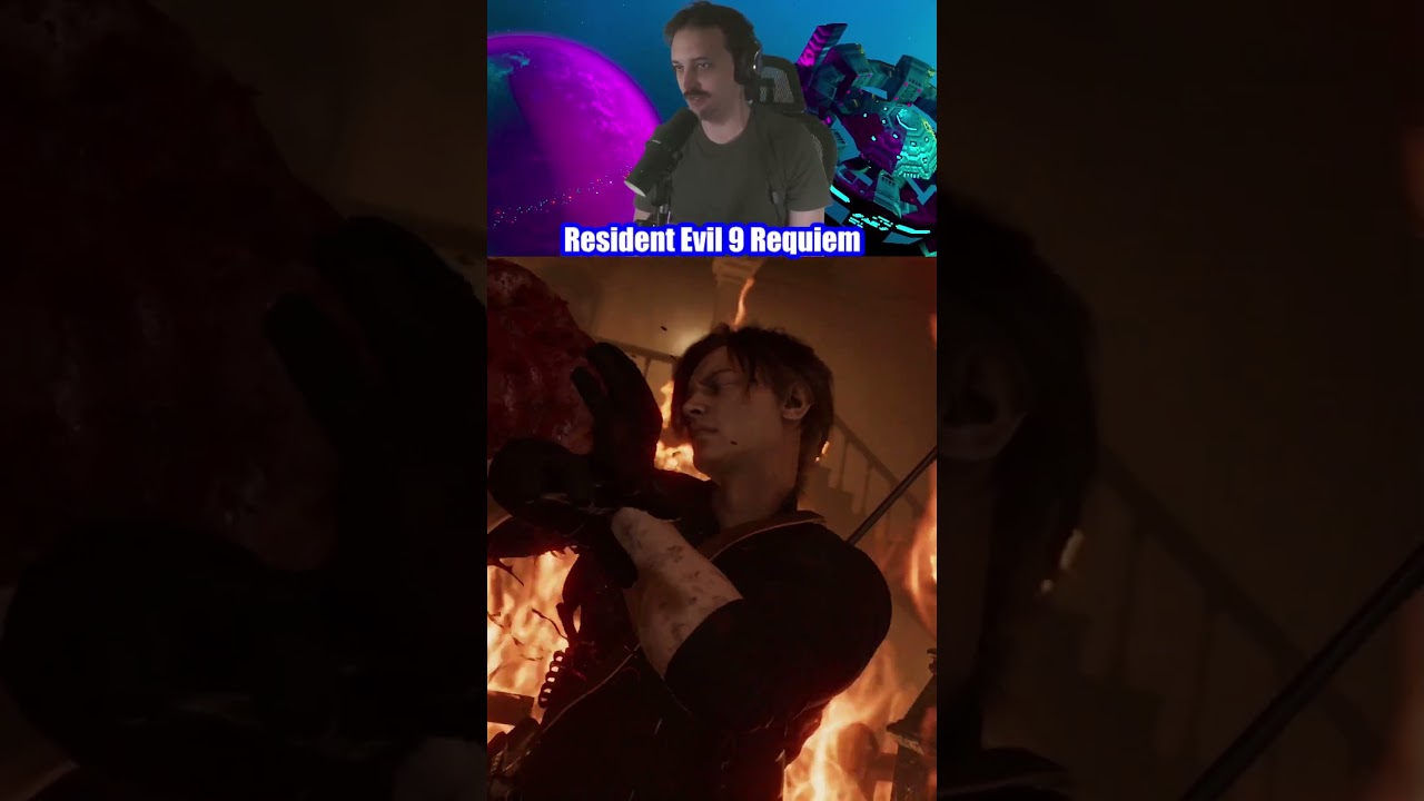 Leon defends the Chapel from zombies! | Resident Evil 9 Requiem | PS5