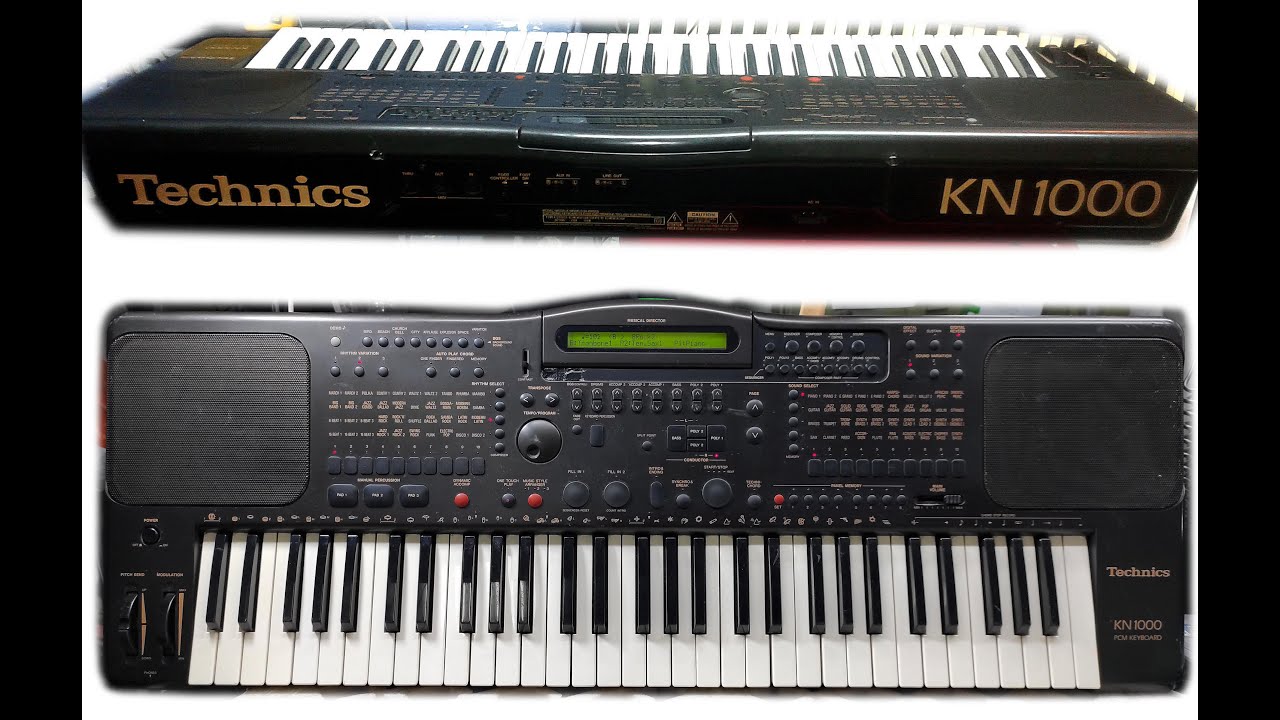 美品 Technics KN1000 シンセサイザー PCMキーボード 61鍵 美品
