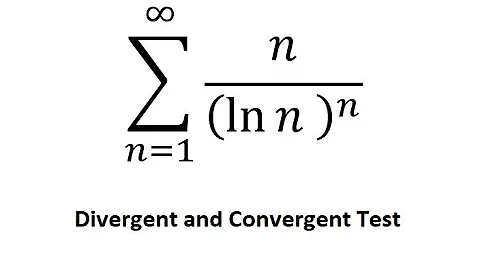 Calculus Help: Divergent and Convergent Test: Root Test: ∑_(n=1) to ∞ n/(ln⁡〖n 〗 )^n