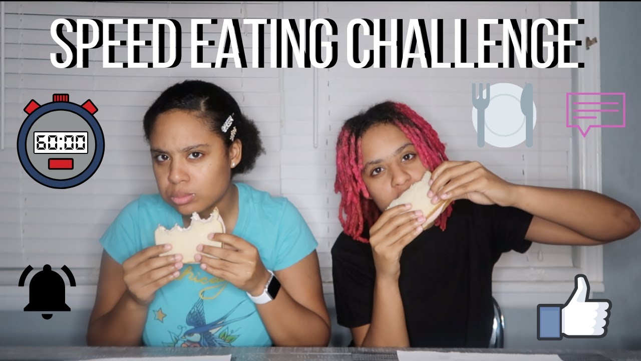 SPEED EATING CHALLENGE YouTube