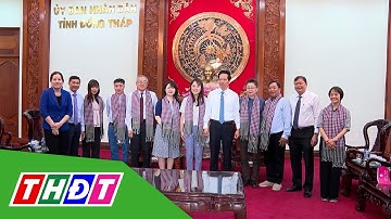 Lãnh đạo tỉnh Đồng Tháp tiếp đoàn công tác Bộ Ngoại giao Nhật Bản | THDT