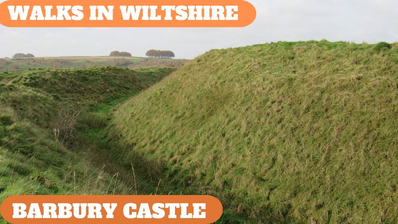WALKS IN WILTSHIRE at BARBURY CASTLE & OGBOURNE ST GEORGE (4K)
