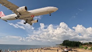 Phuket Airport beach landings - Приземление с пляжа Пхукета