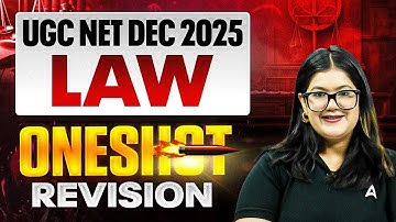 UGC NET DEC 2025 | UGC NET LAW ONE SHOT REVISION | BY DIKSHA MAM