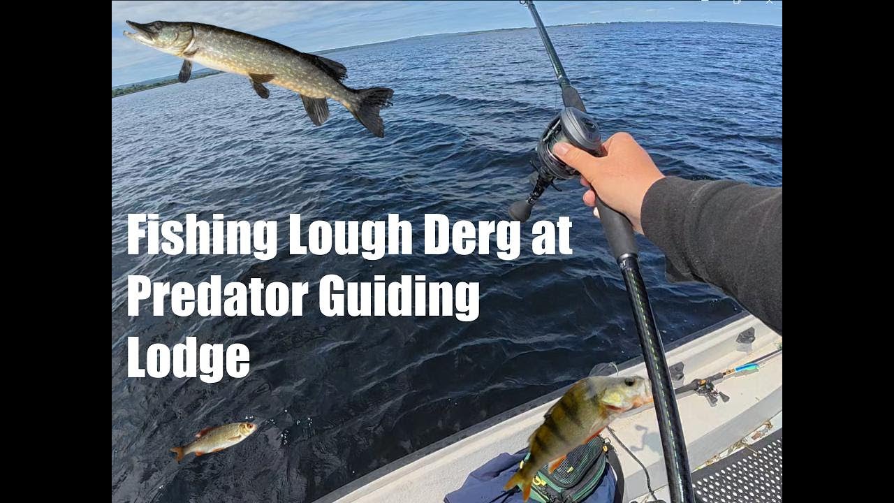 Fishing Lough Derg at Predator Guiding Lodge