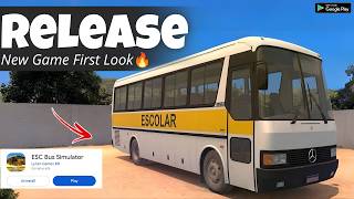 ESC Bus Simulator Mobile Release First Look Gameplay |🔥 NEW INSANE GAME  screenshot 2