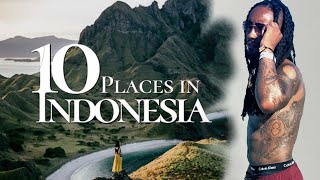 10 Amazing Places to Visit in Indonesia 🇮🇩 | Travel Vibes REACTION
