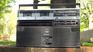 The 1980s Educational Boom Box - Sharp RD 688AV
