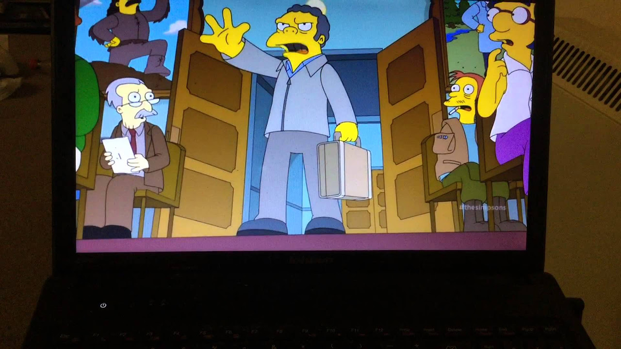 The Simpson town theme song goes viral