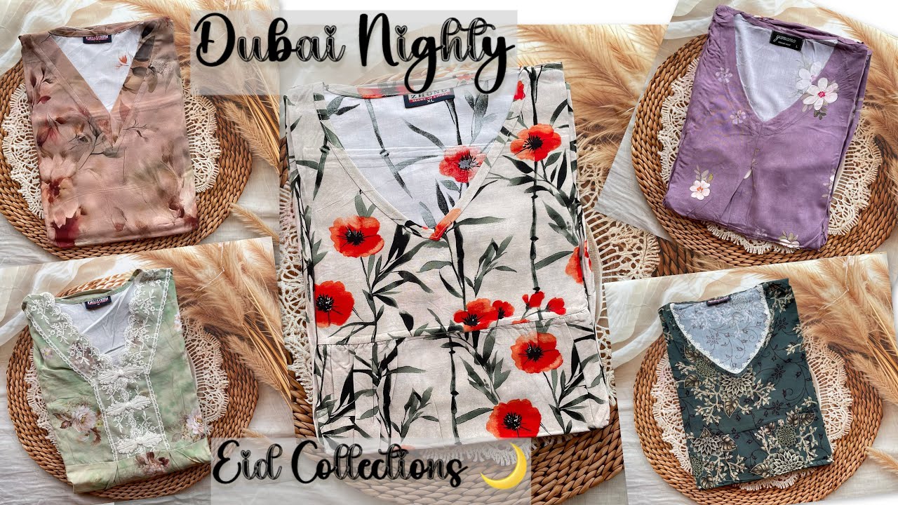 Dubai Nighty📍New Arrival / D&Mclothing / Premium rayon /Affordable price #eidcollection 