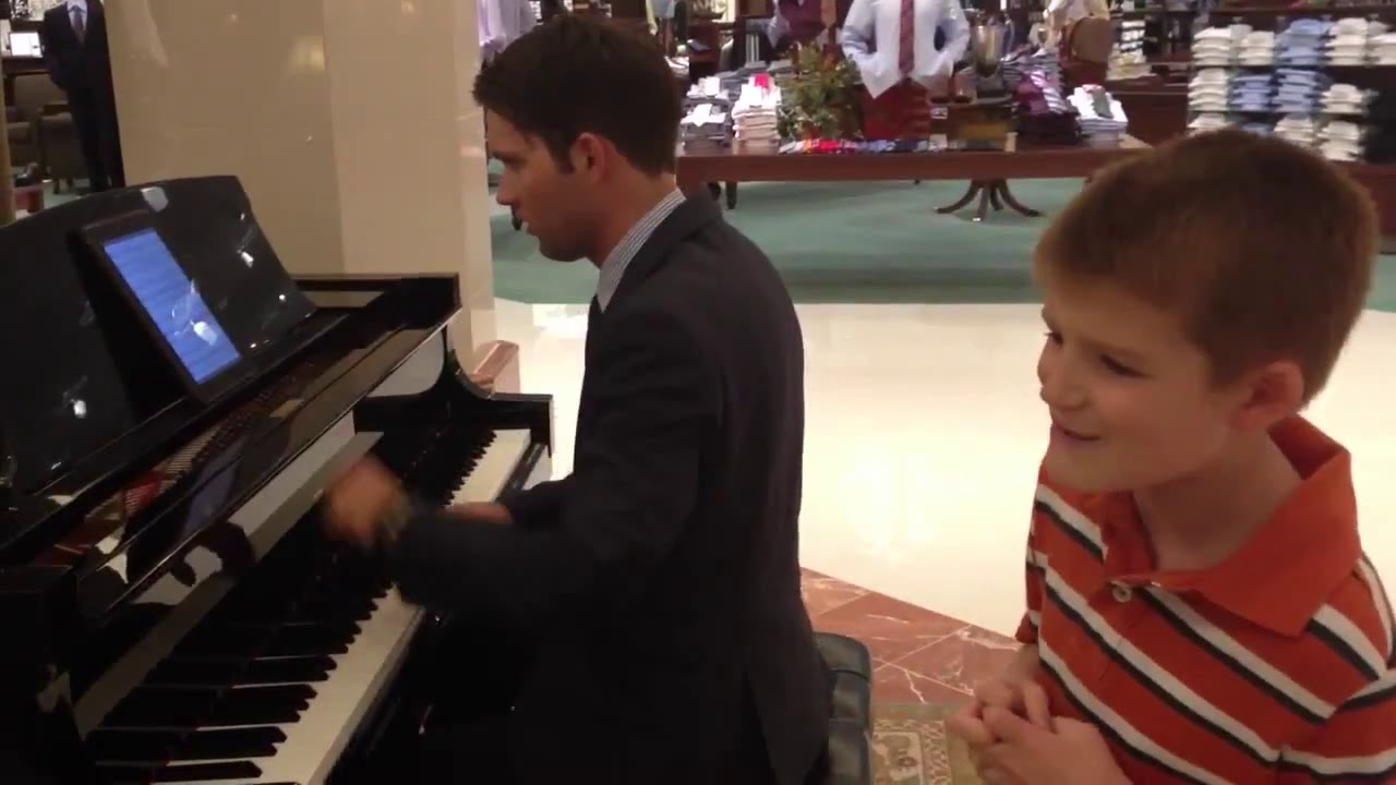 100 Years // Five for Fighting — Justin Blake Live @ Von Maur 10/26/12 with special guest Max