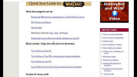 Using Hotkeynet on windows 10 for WOW Retail, Classic and Private servers
