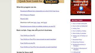 Using Hotkeynet on windows 10 for WOW Retail, Classic and Private servers