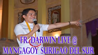 Fr. Darwin nag Punta sa Mangagoy Bislig Surigao Del Sur. Napakaraming Tao.