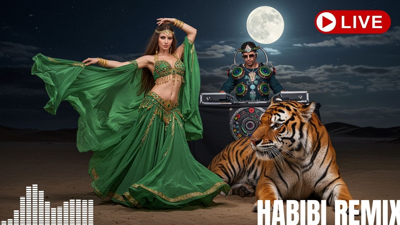HABIBI Remix 🎶 Arabic Nights Bass Drop | Best TikTok Hit 2025