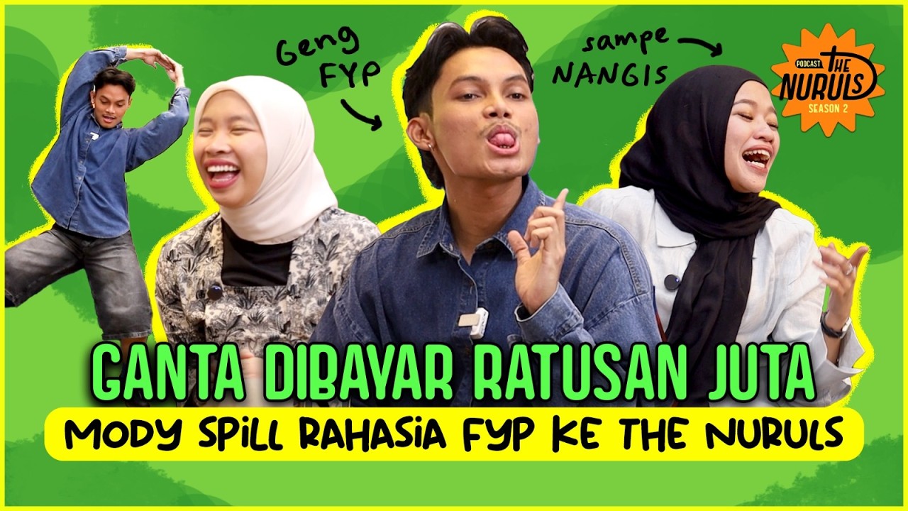 THE NURULS: NANYA KE GANTA DAN MODY KENAPA MEREKA JARANG FYP, GANTA: KURANG CAKEP KALI!