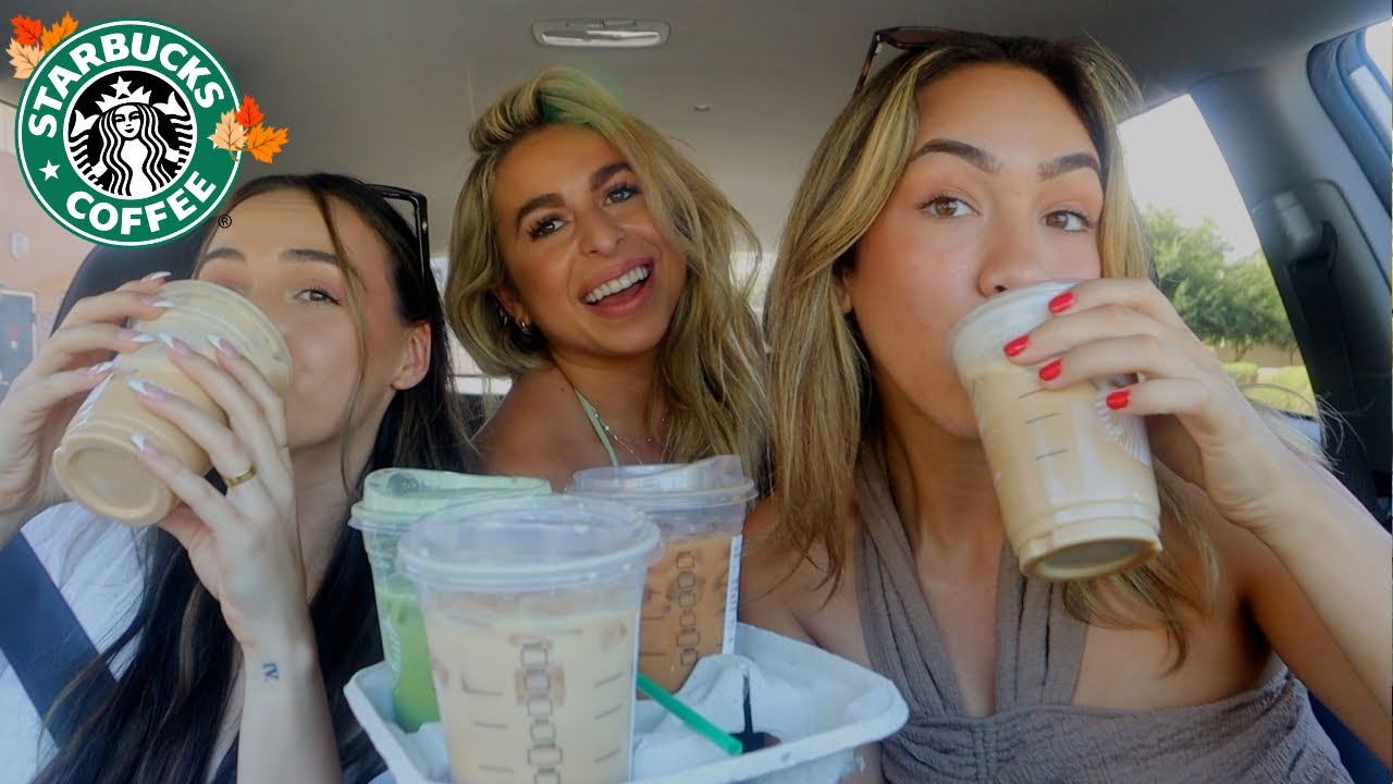 Trying My Subscribers FAVORITE FALL Starbucks Drinks!