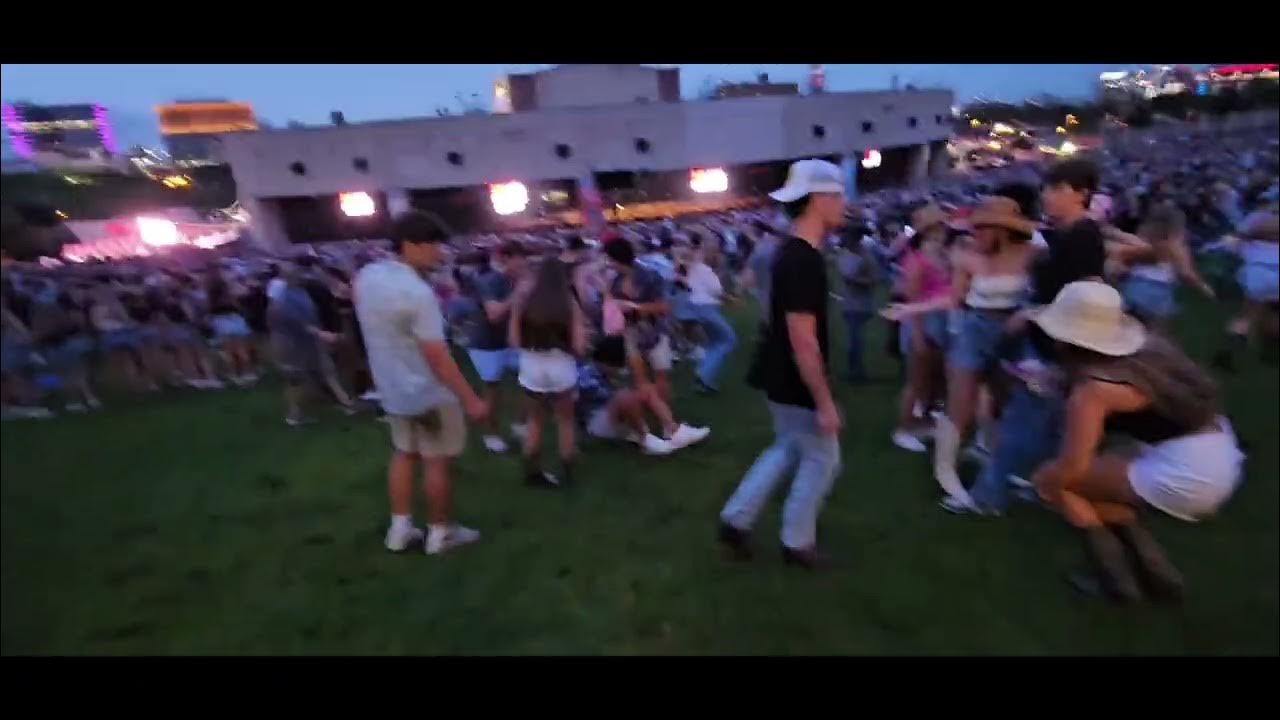 People Slipping and Falling Compilation of Fall Fails at Luke Bryan