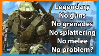 Can you beat Legendary Halo Infinite with only the Grappleshot?