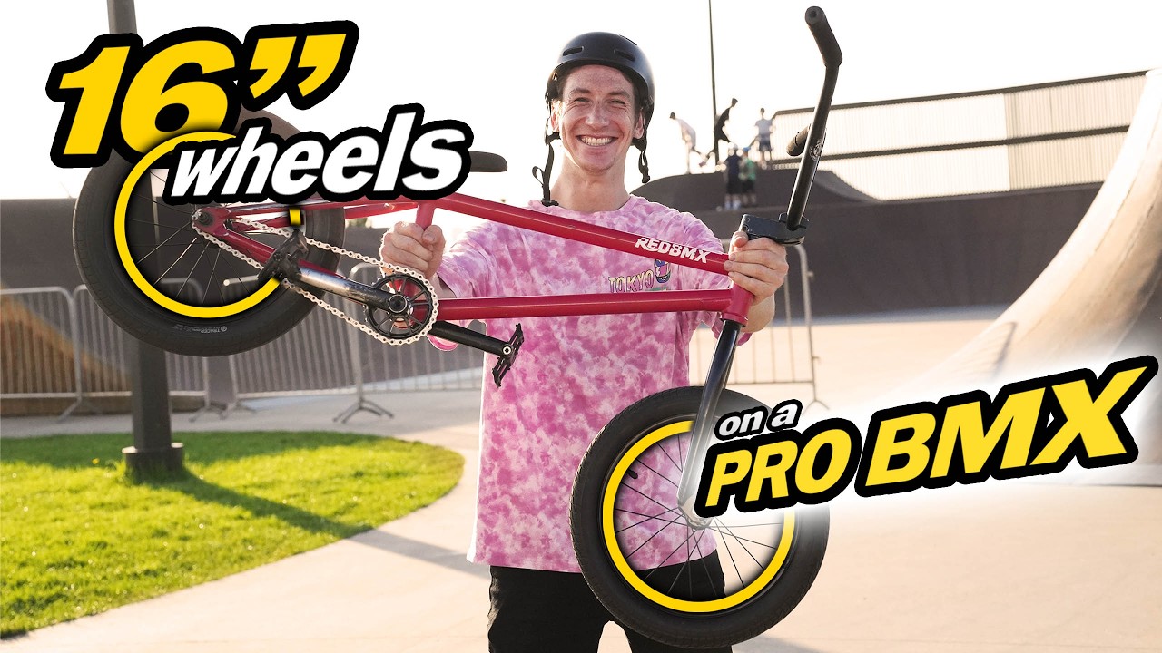 I Put 16-inch wheels on My Pro BMX... Can I do BIG TRIKS on it?