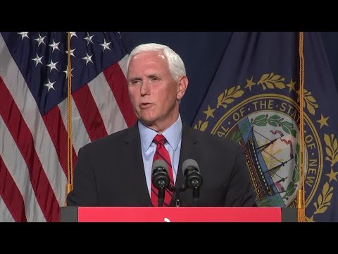 FULL VIDEO: Former VP Mike Pence speaking in Manchester