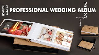 KERALA WEDDING ALBUM II ALBUM MAKING II ALBUM DESIGING  II TUTORIAL Complete wedding Album design screenshot 5