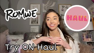 ROMWE جرب على Haul // iAmJordi