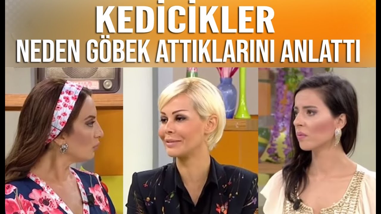 Kedicikler stüdyoda Adnan Oktar'ın gözüne bakıp neden göbek atıyor!