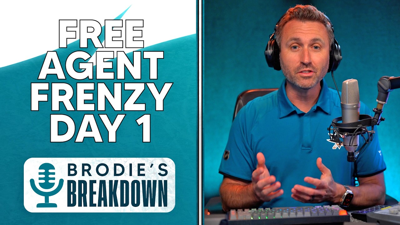 Brodie's Breakdown: Free Agency Frenzy Day 1