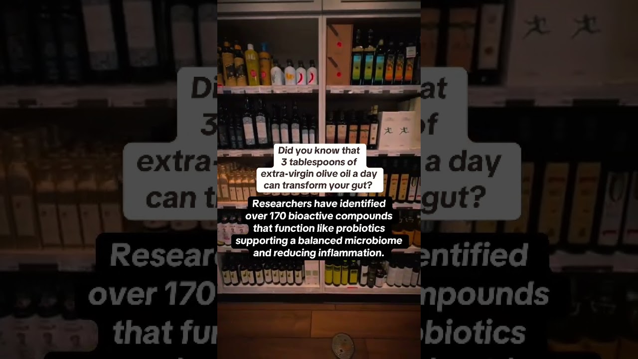 Знаете ли вы, что оливковое масло действует как пребиотик для вашего микробиома?