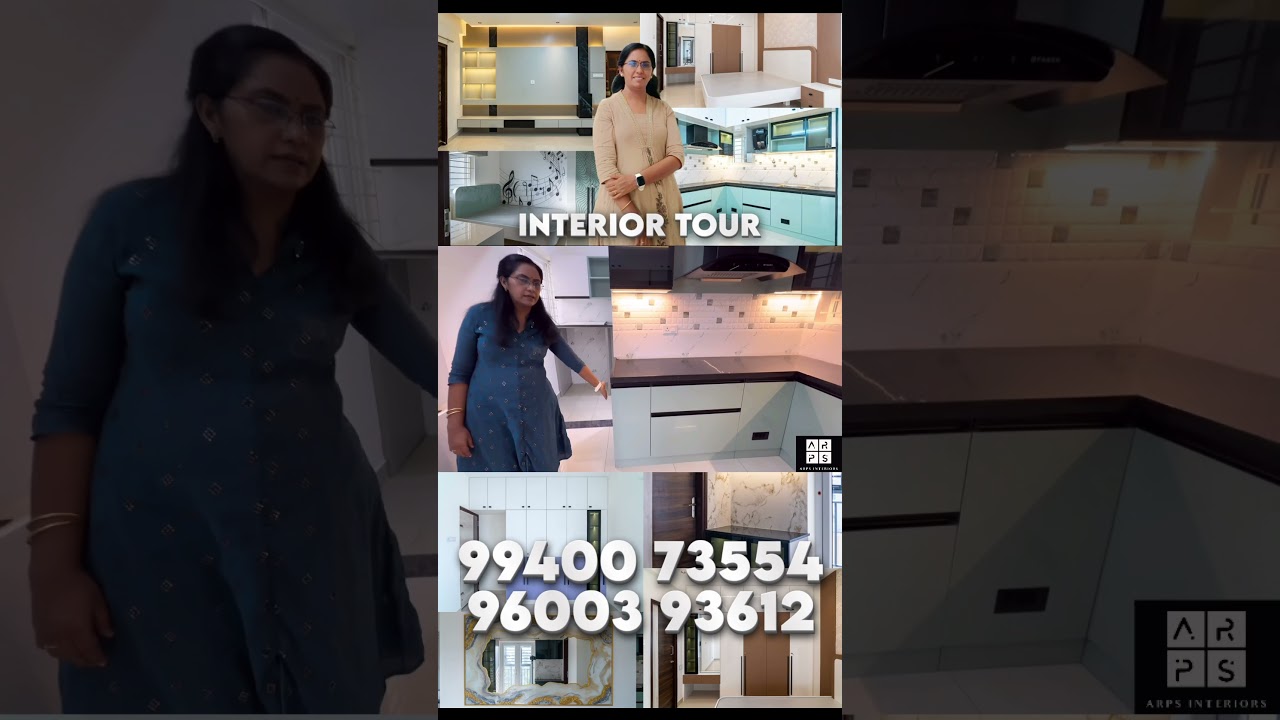 Full house Interior tour | Modern interior design | Coimbatore | ARPS Interiors